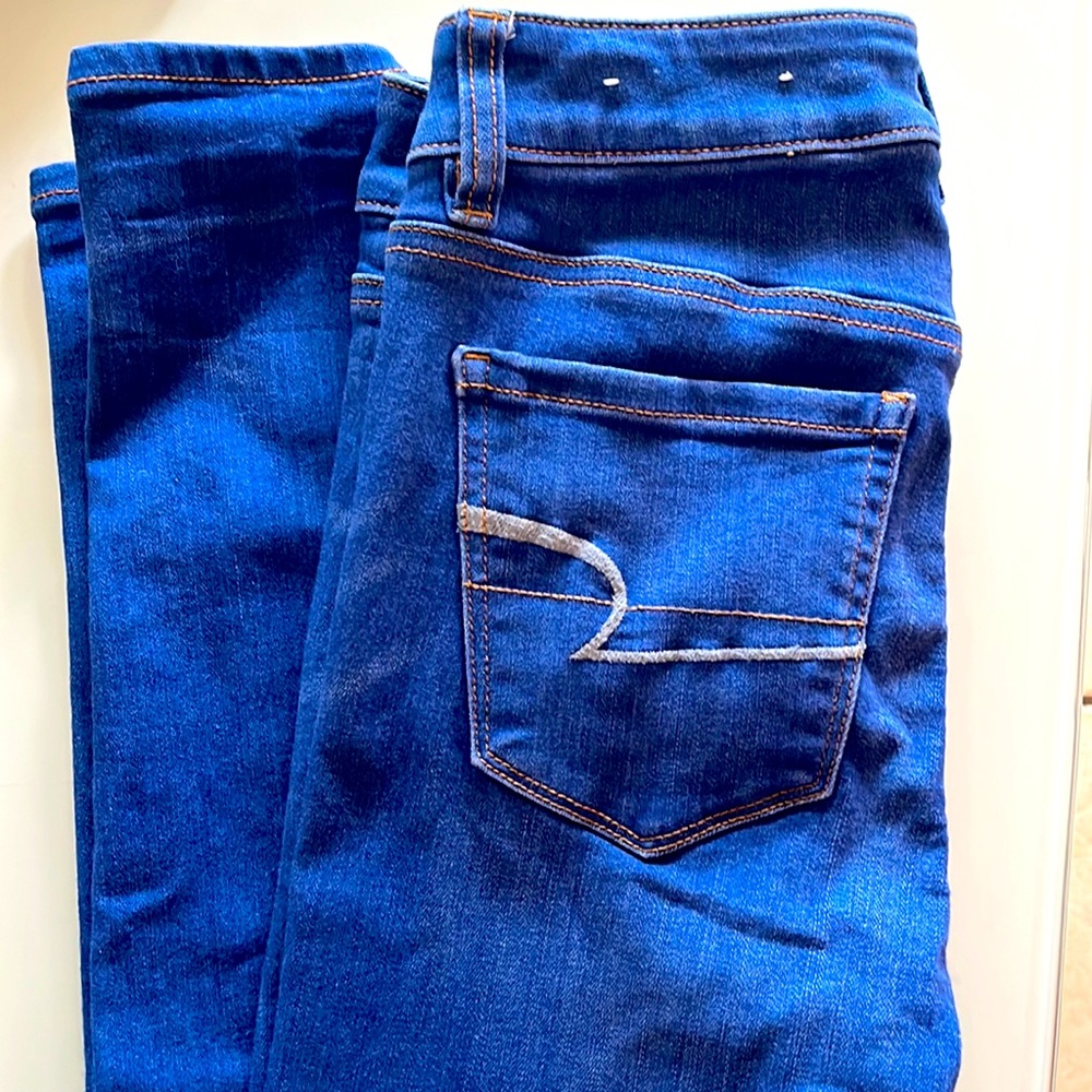American Eagle Hi-Rise Jegging Super Super Stretch size 4 - great condition